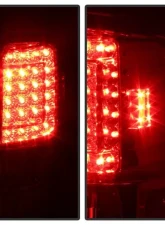 Xtune C-Shape LED Tail Lights With Smoke Lens Dodge Ram 1500 | 2500 | 3500 1994-2002                                     - ALT-ON-DRAM94-G2-LED-SM - Image 5
