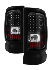 Xtune LED Tail Lights With Black Lens Dodge Ram 1500 | 2500 | 3500 1994-2002                                     - ALT-ON-DRAM94-LED-BK - Image 10