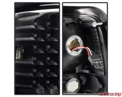 Xtune LED Tail Lights With Black Lens Dodge Ram 1500 | 2500 | 3500 1994-2002 - ALT-ON-DRAM94-LED-BK