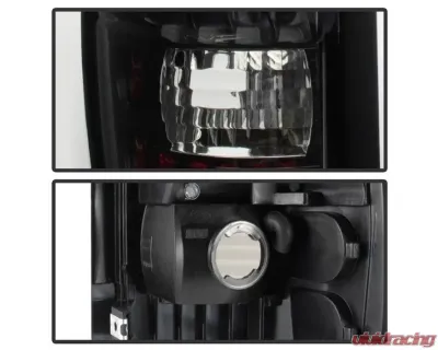 Xtune LED Tail Lights With Black Lens Dodge Ram 1500 | 2500 | 3500 1994-2002 - ALT-ON-DRAM94-LED-BK