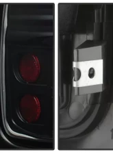 Xtune LED Tail Lights With Black Lens Dodge Ram 1500 | 2500 | 3500 1994-2002                                     - ALT-ON-DRAM94-LED-BK - Image 5