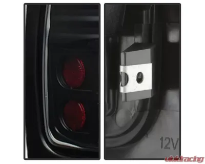 Xtune LED Tail Lights With Black Lens Dodge Ram 1500 | 2500 | 3500 1994-2002 - ALT-ON-DRAM94-LED-BK