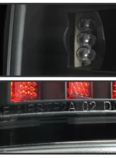 Xtune LED Tail Lights With Black Lens Dodge Ram 1500 | 2500 | 3500 1994-2002                                     - ALT-ON-DRAM94-LED-BK - Image 6
