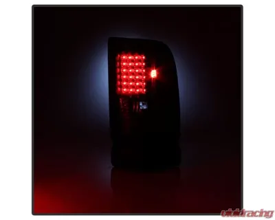 Xtune LED Tail Lights With Black Lens Dodge Ram 1500 | 2500 | 3500 1994-2002 - ALT-ON-DRAM94-LED-BK