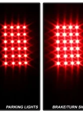 Xtune LED Tail Lights With Black Lens Dodge Ram 1500 | 2500 | 3500 1994-2002                                     - ALT-ON-DRAM94-LED-BK - Image 10