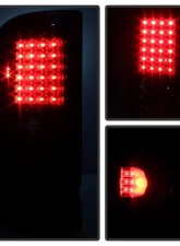 Xtune LED Tail Lights With Black Smoke Lens Dodge Ram 1500 | 2500 | 3500 1994-2002                                     - ALT-ON-DRAM94-LED-BSM - Image 4