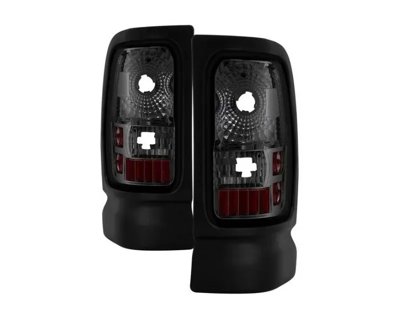 Xtune Euro Style Tail Lights With Smoke Lens Dodge Ram 1500 | 2500 | 3500 1994-2001 - ALT-ON-DRAM94-SM