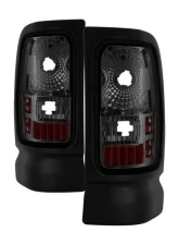 Xtune Euro Style Tail Lights With Smoke Lens Dodge Ram 1500 | 2500 | 3500 1994-2001                                     - ALT-ON-DRAM94-SM - Image 6