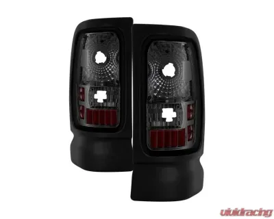 Xtune Euro Style Tail Lights With Smoke Lens Dodge Ram 1500 | 2500 | 3500 1994-2001 - ALT-ON-DRAM94-SM