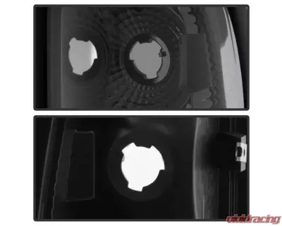 Xtune Euro Style Tail Lights With Smoke Lens Dodge Ram 1500 | 2500 | 3500 1994-2001 - ALT-ON-DRAM94-SM