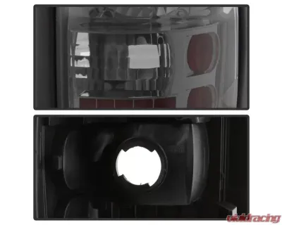 Xtune Euro Style Tail Lights With Smoke Lens Dodge Ram 1500 | 2500 | 3500 1994-2001 - ALT-ON-DRAM94-SM