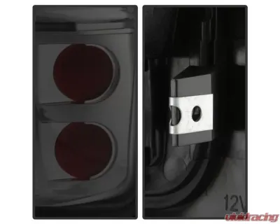 Xtune Euro Style Tail Lights With Smoke Lens Dodge Ram 1500 | 2500 | 3500 1994-2001 - ALT-ON-DRAM94-SM