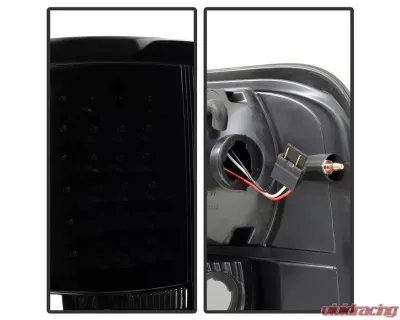 Xtune LED Tail Lights With Black Smoke Lens Ford F150 2004-2008 - ALT-ON-FF15004-LED-BSM