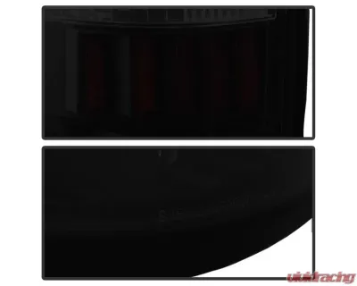 Xtune LED Tail Lights With Black Smoke Lens Ford F150 2004-2008 - ALT-ON-FF15004-LED-BSM
