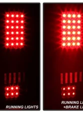Xtune LED Tail Lights With Black Smoke Lens Ford F150 2004-2008                                     - ALT-ON-FF15004-LED-BSM - Image 10