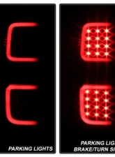Xtune LED Tail Lights With Black Lens Ford F150 2009-2014                                     - ALT-ON-FF15009-LBLED-BK - Image 10