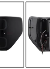 Xtune LED Tail Lights With Black Smoke Lens Ford F150 2009-2014                                     - ALT-ON-FF15009-LBLED-BSM - Image 2