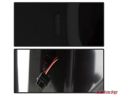 Xtune LED Tail Lights With Black Smoke Lens Ford F150 2009-2014 - ALT-ON-FF15009-LBLED-BSM