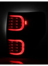 Xtune LED Tail Lights With Black Smoke Lens Ford F150 2009-2014                                     - ALT-ON-FF15009-LBLED-BSM - Image 7
