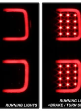 Xtune LED Tail Lights With Black Smoke Lens Ford F150 2009-2014                                     - ALT-ON-FF15009-LBLED-BSM - Image 10