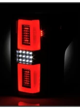 Xtune LED Tail Lights With Black Lens Ford F150 2015-2017                                     - ALT-ON-FF15015-LBLED-BK - Image 7