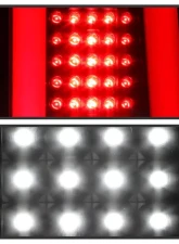 Xtune LED Tail Lights With Black Lens Ford F150 2015-2017                                     - ALT-ON-FF15015-LBLED-BK - Image 8