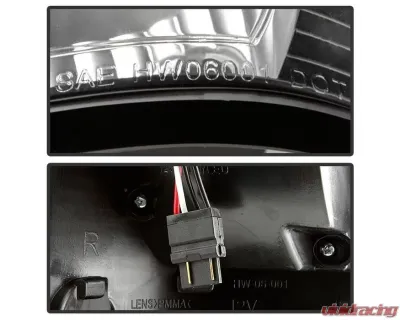 Xtune LED Tail Lights With Black Lens Ford F150 | F250 | 350 | 450 | 550 1997-2007 - ALT-ON-FF15097-LED-BK