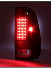 Xtune LED Tail Lights With Black Lens Ford F150 | F250 | 350 | 450 | 550 1997-2007                                     - ALT-ON-FF15097-LED-BK - Image 5