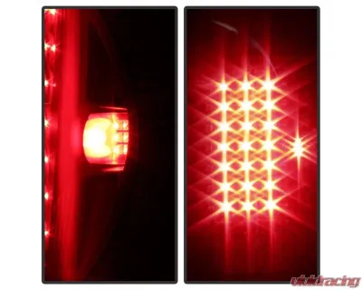 Xtune LED Tail Lights With Black Lens Ford F150 | F250 | 350 | 450 | 550 1997-2007 - ALT-ON-FF15097-LED-BK