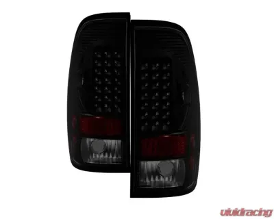 Xtune LED Tail Lights With Black Smoke Lens Ford F150 | F250 | 350 | 450 | 550 1997-2007 - ALT-ON-FF15097-LED-BSM