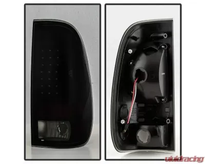 Xtune LED Tail Lights With Black Smoke Lens Ford F150 | F250 | 350 | 450 | 550 1997-2007 - ALT-ON-FF15097-LED-BSM