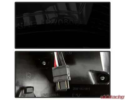 Xtune LED Tail Lights With Black Smoke Lens Ford F150 | F250 | 350 | 450 | 550 1997-2007 - ALT-ON-FF15097-LED-BSM