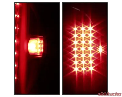 Xtune LED Tail Lights With Black Smoke Lens Ford F150 | F250 | 350 | 450 | 550 1997-2007 - ALT-ON-FF15097-LED-BSM