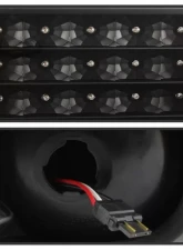 Xtune LED Tail Lights With Black Lens Ford Mustang 1987-1993                                     - ALT-ON-FM87-LED-BK - Image 3