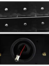 Xtune LED Tail Lights With Black Lens Ford Mustang 1987-1993                                     - ALT-ON-FM87-LED-BK - Image 4