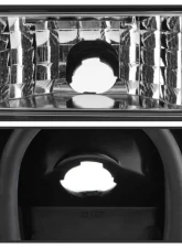 Xtune LED Tail Lights With Black Lens Ford Mustang 1987-1993                                     - ALT-ON-FM87-LED-BK - Image 5