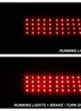 Xtune LED Tail Lights With Black Lens Ford Mustang 1987-1993                                     - ALT-ON-FM87-LED-BK - Image 10