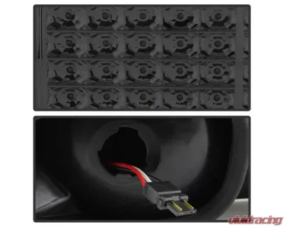 Xtune LED Tail Lights With Smoke Lens Ford Mustang 1987-1993 - ALT-ON-FM87-LED-SM