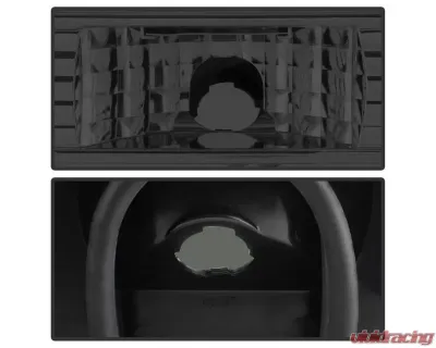 Xtune LED Tail Lights With Smoke Lens Ford Mustang 1987-1993 - ALT-ON-FM87-LED-SM