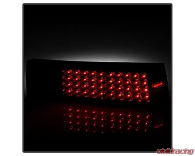 Xtune LED Tail Lights With Smoke Lens Ford Mustang 1987-1993 - ALT-ON-FM87-LED-SM