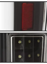 Xtune LED Tail Lights With Black Lens Ford F250 Superduty 2017-2019                                     - ALT-ON-FS17-LBLED-BK - Image 5
