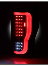 Xtune LED Tail Lights With Black Lens Ford F250 Superduty 2017-2019                                     - ALT-ON-FS17-LBLED-BK - Image 7