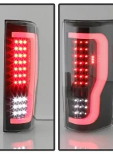 Xtune LED Tail Lights With Black Lens Ford F250 Superduty 2017-2019                                     - ALT-ON-FS17-LBLED-BK - Image 9