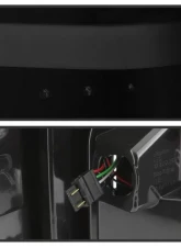 Xtune LED Tail Lights With Black Smoke Lens Ford F250 Superduty 2017-2019                                     - ALT-ON-FS17-LBLED-BSM - Image 3