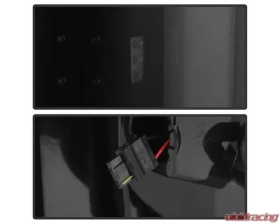 Xtune LED Tail Lights With Black Smoke Lens Ford F250 Superduty 2017-2019 - ALT-ON-FS17-LBLED-BSM