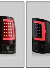 Xtune LED Tail Lights With Black Lens GMC Sierra 2007-2014                                     - ALT-ON-GS07-G2-LED-BK - Image 7