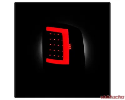 Xtune LED Tail Lights With Black Lens GMC Sierra 2007-2014 - ALT-ON-GS07-G2-LED-BK