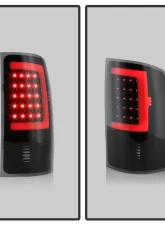 Xtune LED Tail Lights With Black Smoke Lens GMC Sierra 2007-2014                                     - ALT-ON-GS07-G2-LED-BSM - Image 7