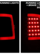 Xtune LED Tail Lights With Black Smoke Lens GMC Sierra 2007-2014                                     - ALT-ON-GS07-G2-LED-BSM - Image 10
