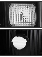 Xtune LED Tail Lights With Black Lens Hummer H3 2006-2009                                     - ALT-ON-HH306-LED-BK - Image 4